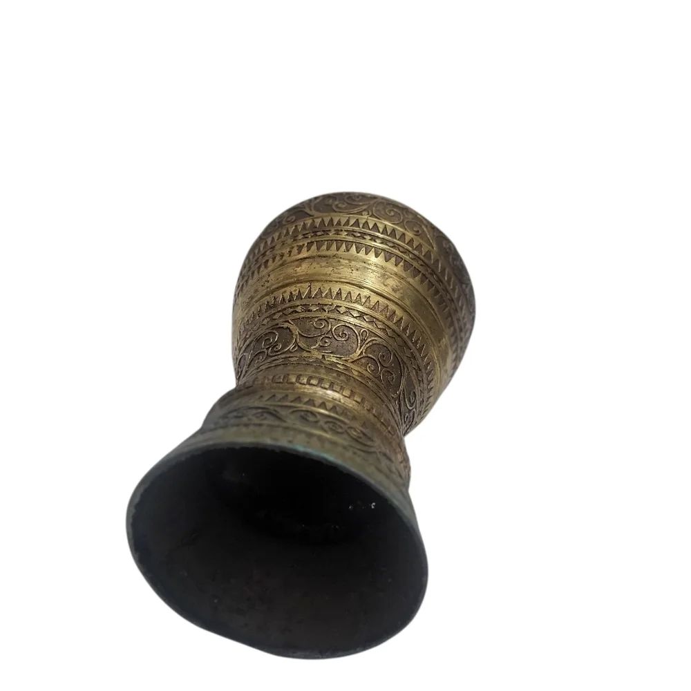 Vintage ornate brass